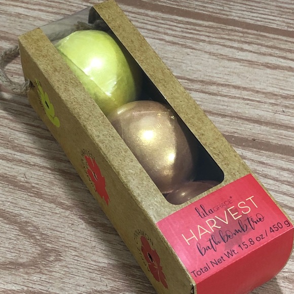 Lila Grace Home Bath Bomb Harvest Trio-3 Pack New - Picture 16 of 16